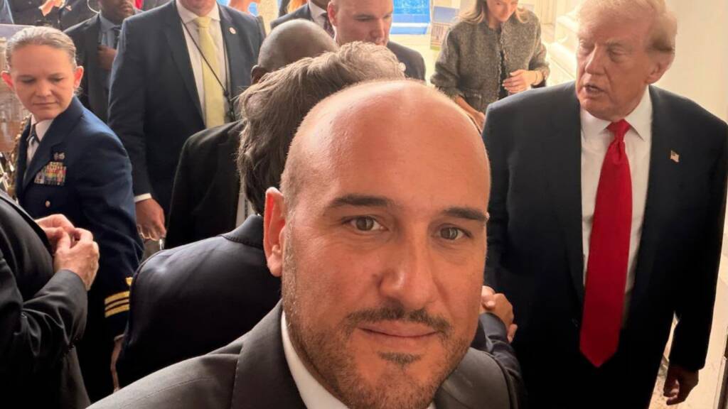 Pietro Trapletti at the White House